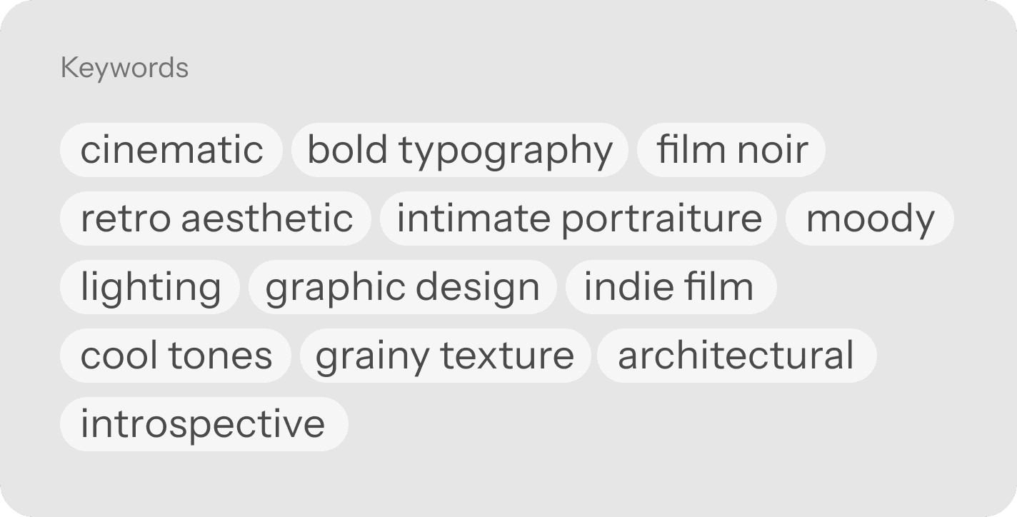 Keywords & tags